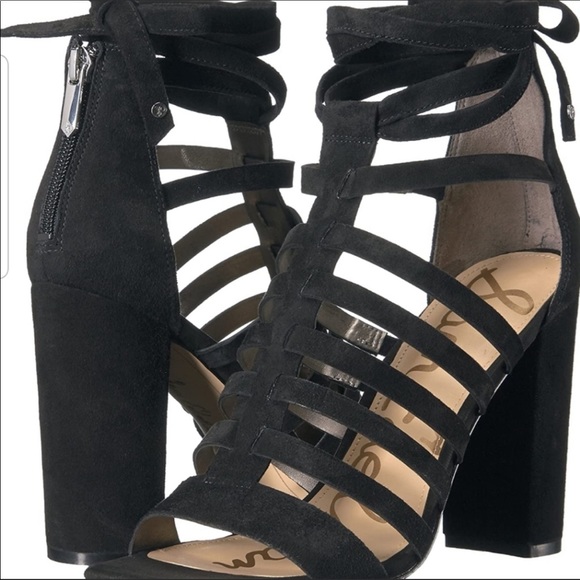 Sam Edelman Shoes - Sam Edelman Yarina Black Suede Heels